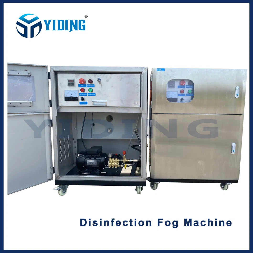 30L/Min Fogging Machine Greenhouse, Freshkeeping Fog Machine Sightseeing Landscaping Beauty Fogger Water Mist Fog System Mist Cooling System Air Purification