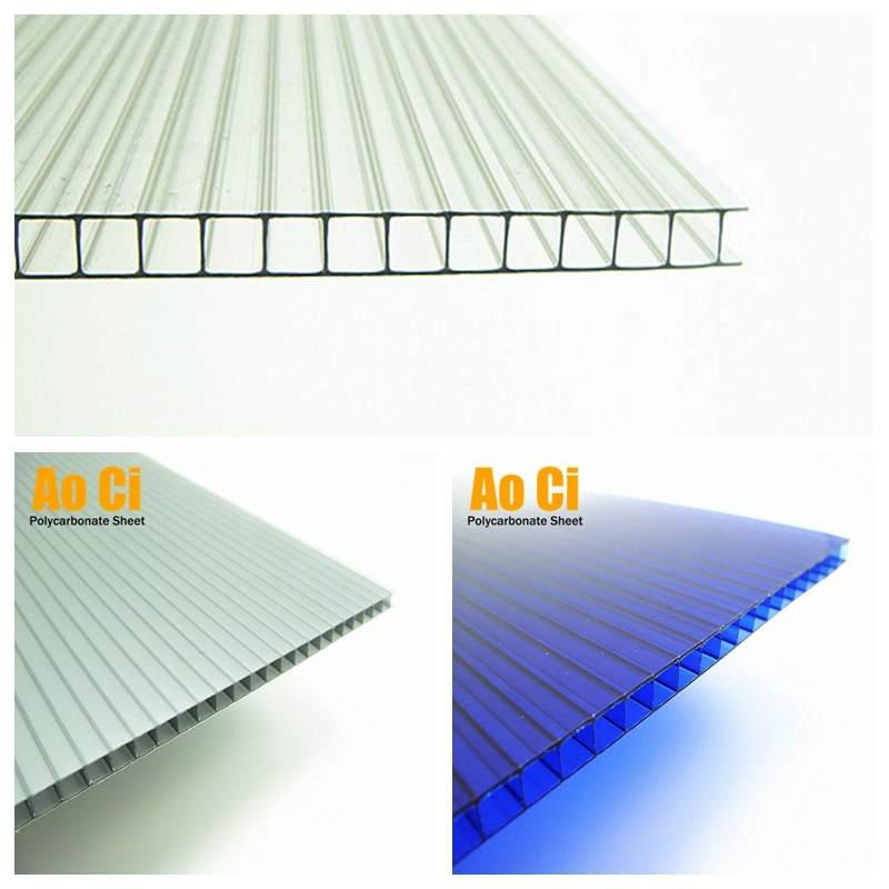 Greenhouse Polycarbonate Sheet Plastic Cover Roofing Material