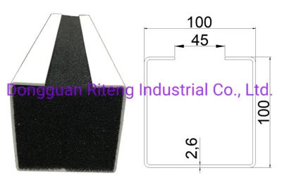 Calha de plantio de PVC para hidroponia Nft /Sistema de hidroponia para fazenda vertical